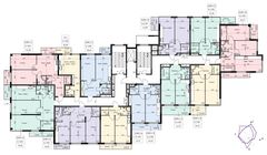 План поверху • Блок Б • Поверхи: 2