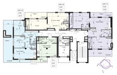 План поверху • Блок В • Поверхи: 6