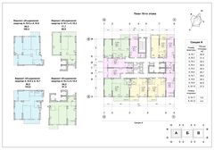 План поверху • Секция А • Поверхи: 18