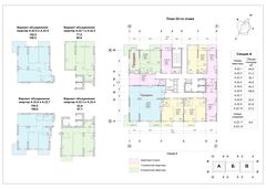 План поверху • Секция А • Поверхи: 22