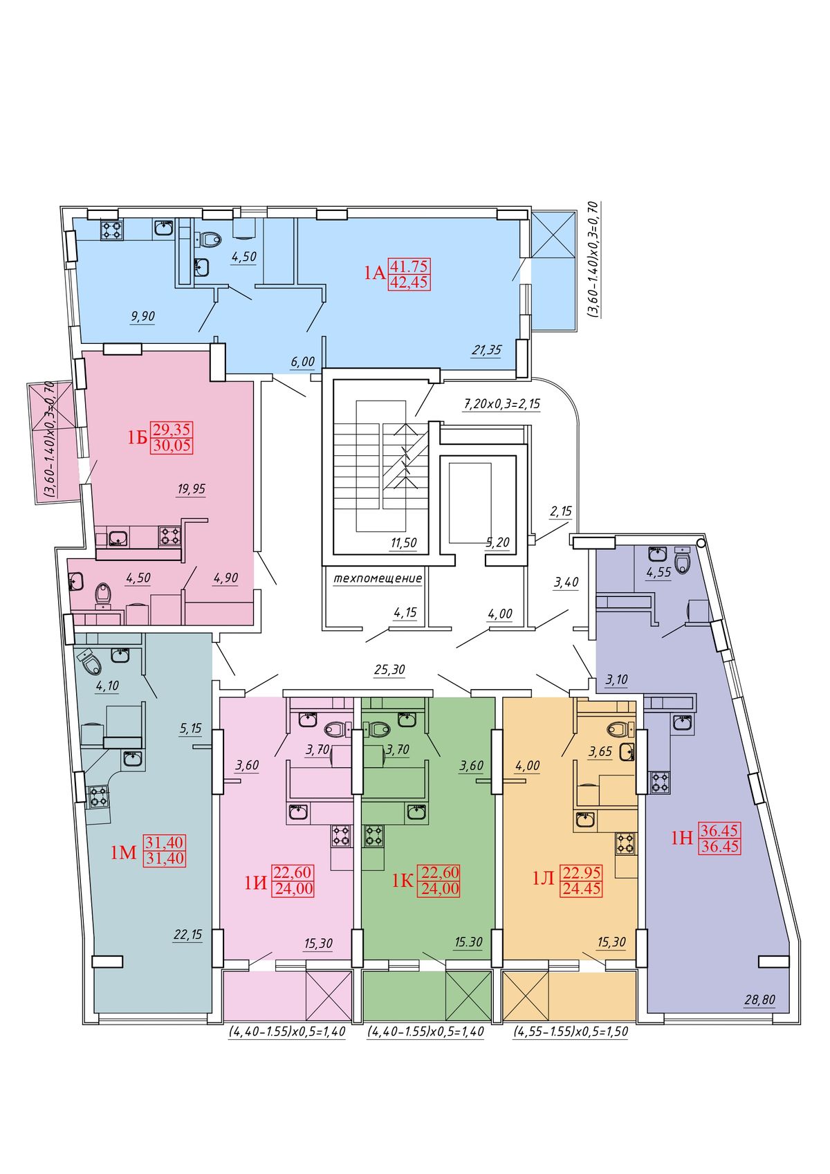 План поверху • План • Поверхи: 9