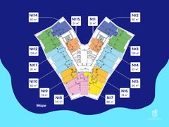 План поверху • Типовой этаж