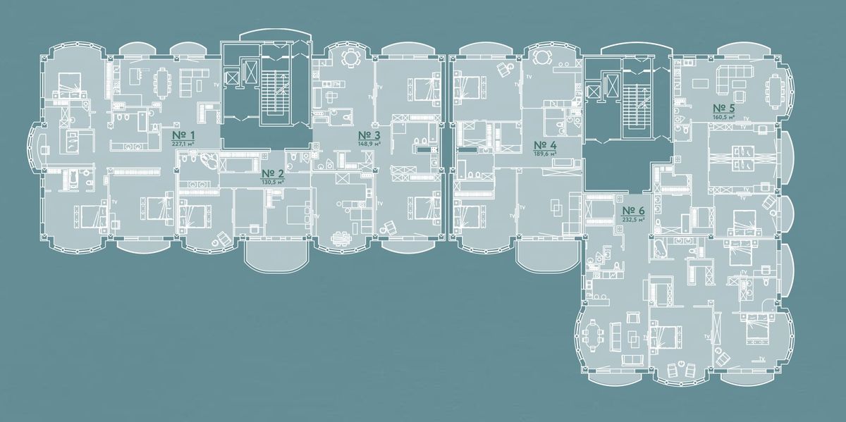 План поверху • 2 этаж