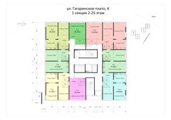 План поверху • Секция 1