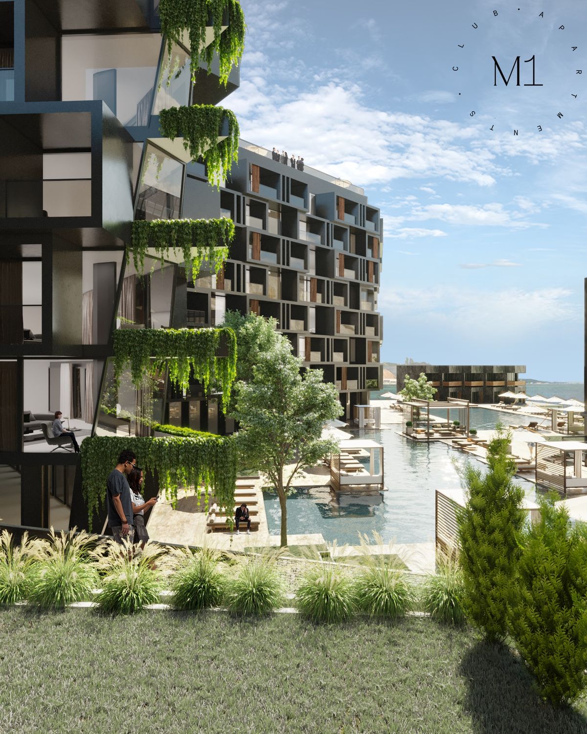 M1 Ckub Apartamens (Клуб апартаментів)