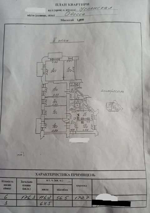 Квартира на Успенська вул.