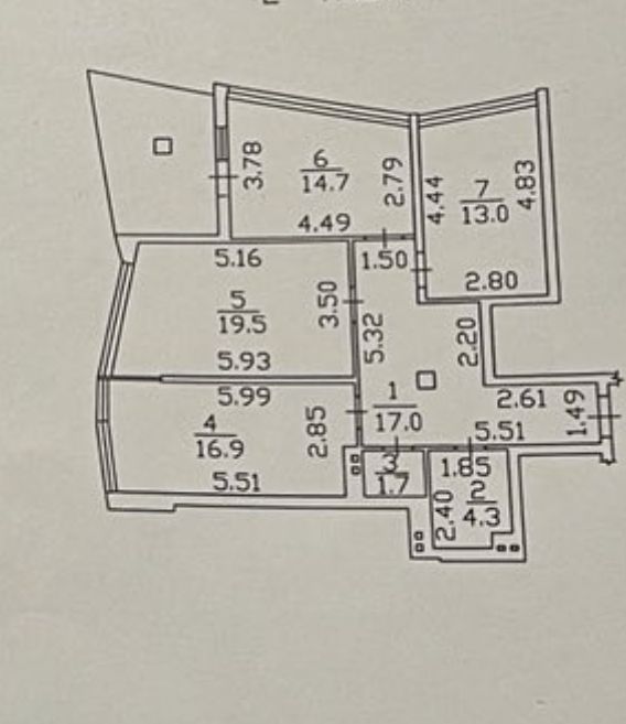 Квартира на Фонтанська дорога вул.