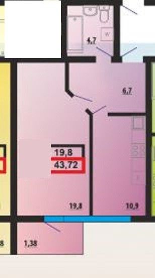 Квартира на Проектной ул.