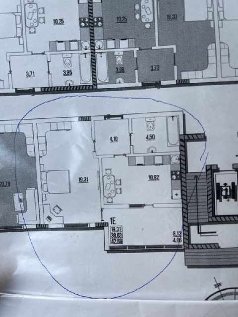 Apartment on Budivelnykiv Street