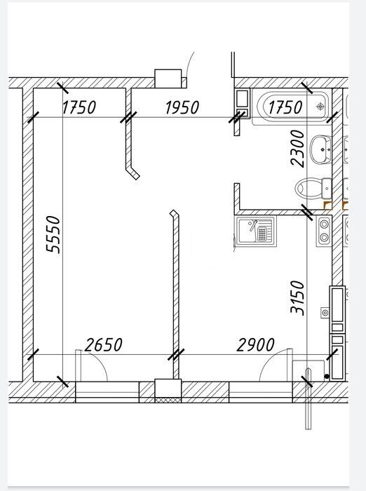 Квартира на Інглезі вул.
