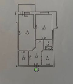 Квартира на Жаботинського вул.