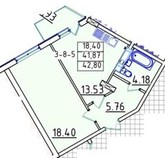 Квартира на Люстдорфській дорозі вул.