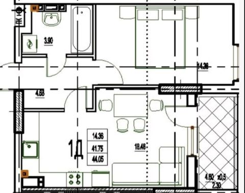 Квартира на Фонтанська дорога вул.