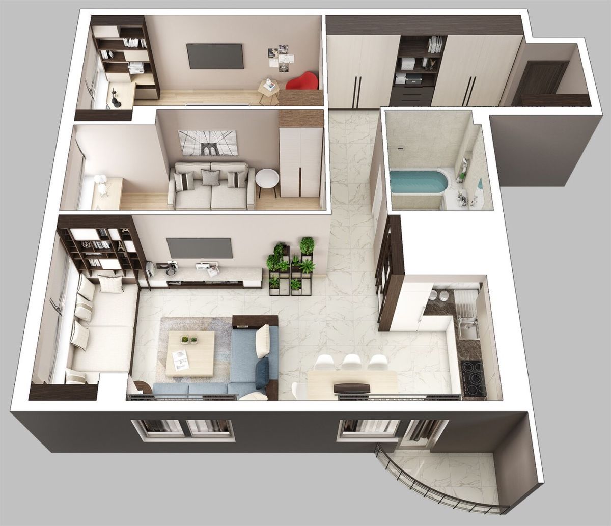 Квартира на Гагаринське Плато вул.